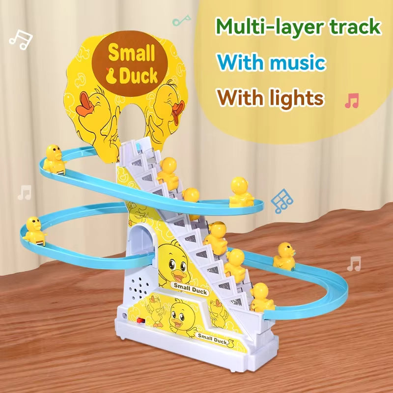 The ducks train